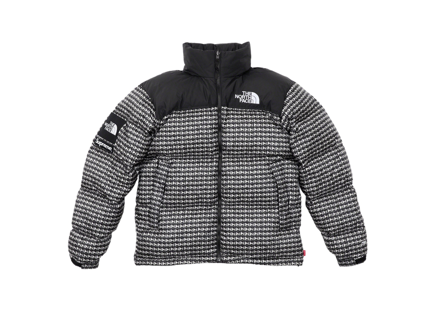Supreme The North Face Studded Nuptse Jacket Black