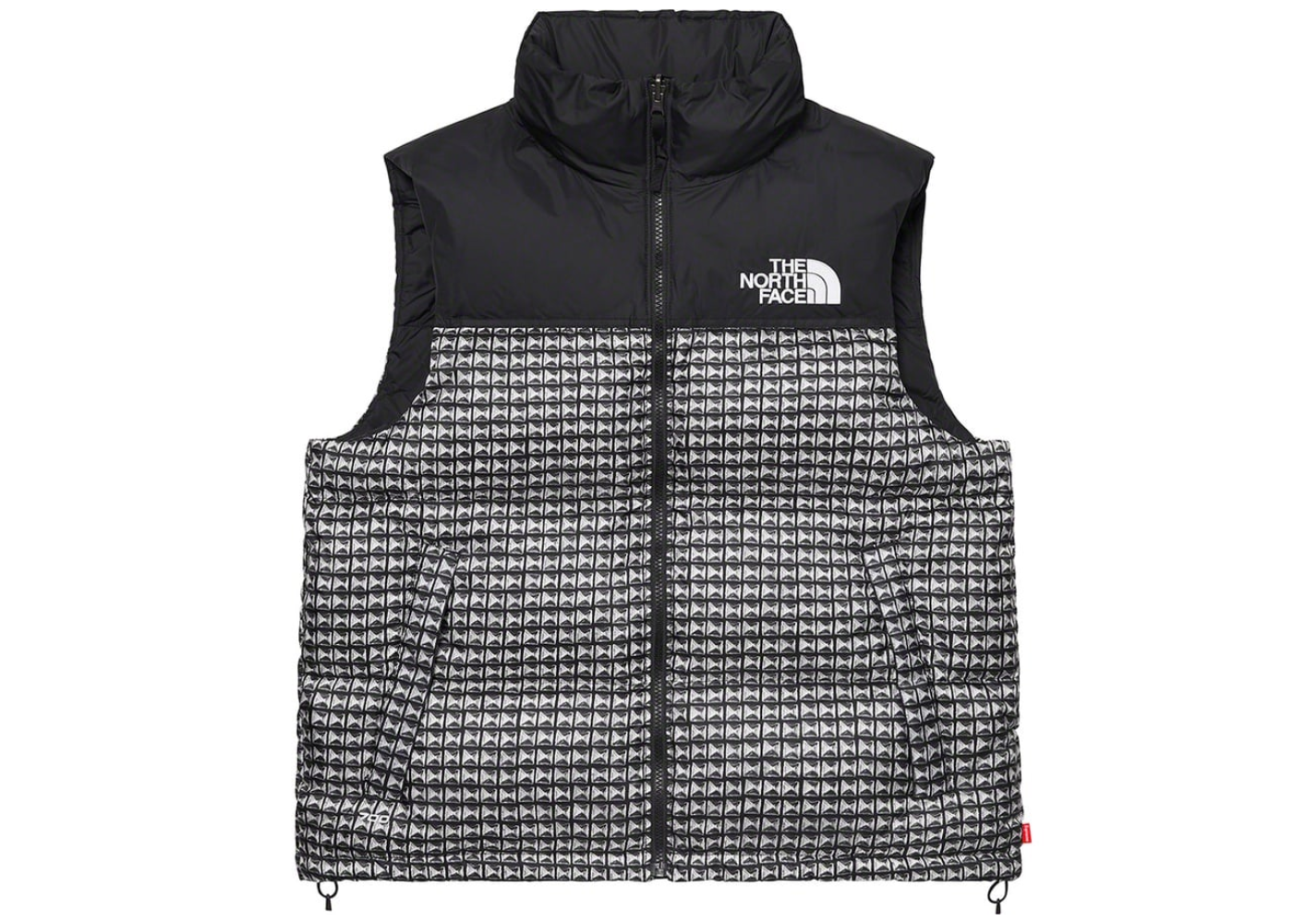 Supreme The North Face Studded Nuptse Vest Black