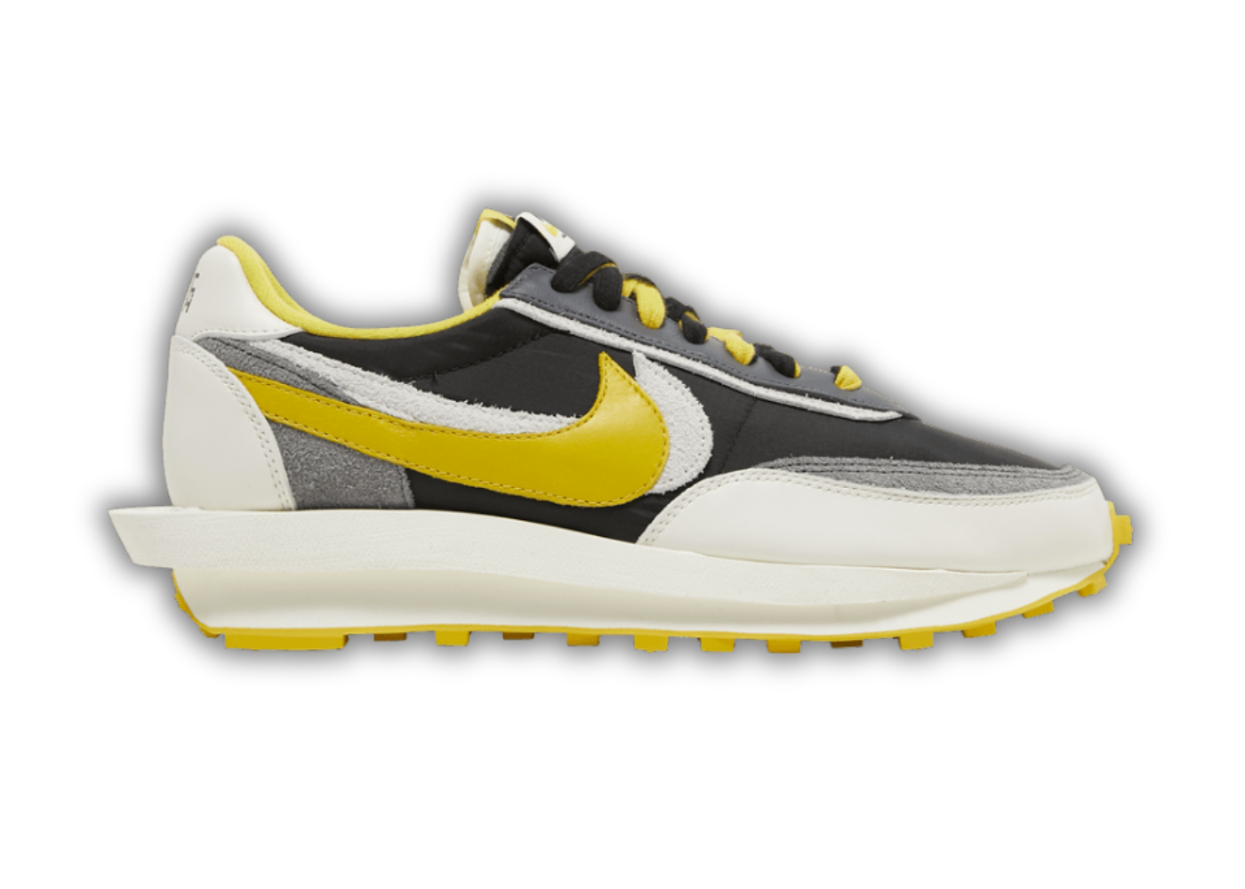 Nike LD Waffle sacai Undercover Black Bright Citron