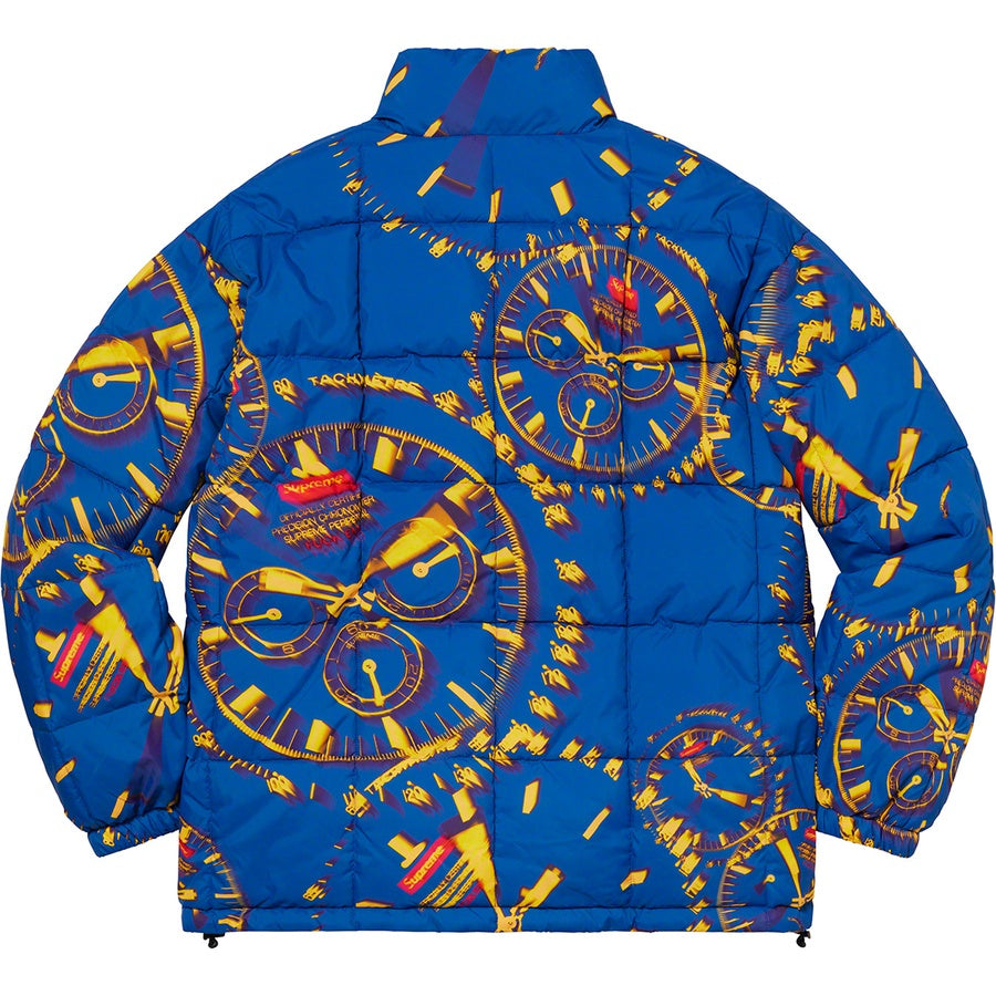 Supreme Watches Reversible Puffy Jacket Royal