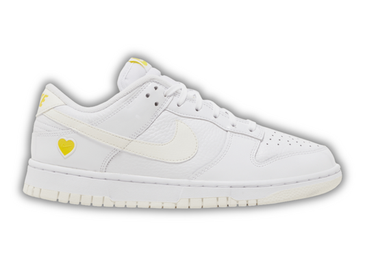 Women's Nike Dunk Low Valentine's Day Yellow Heart