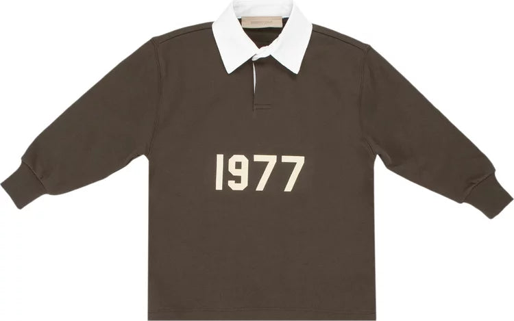 Fear of God Essentials Henley Rugby Off Black #