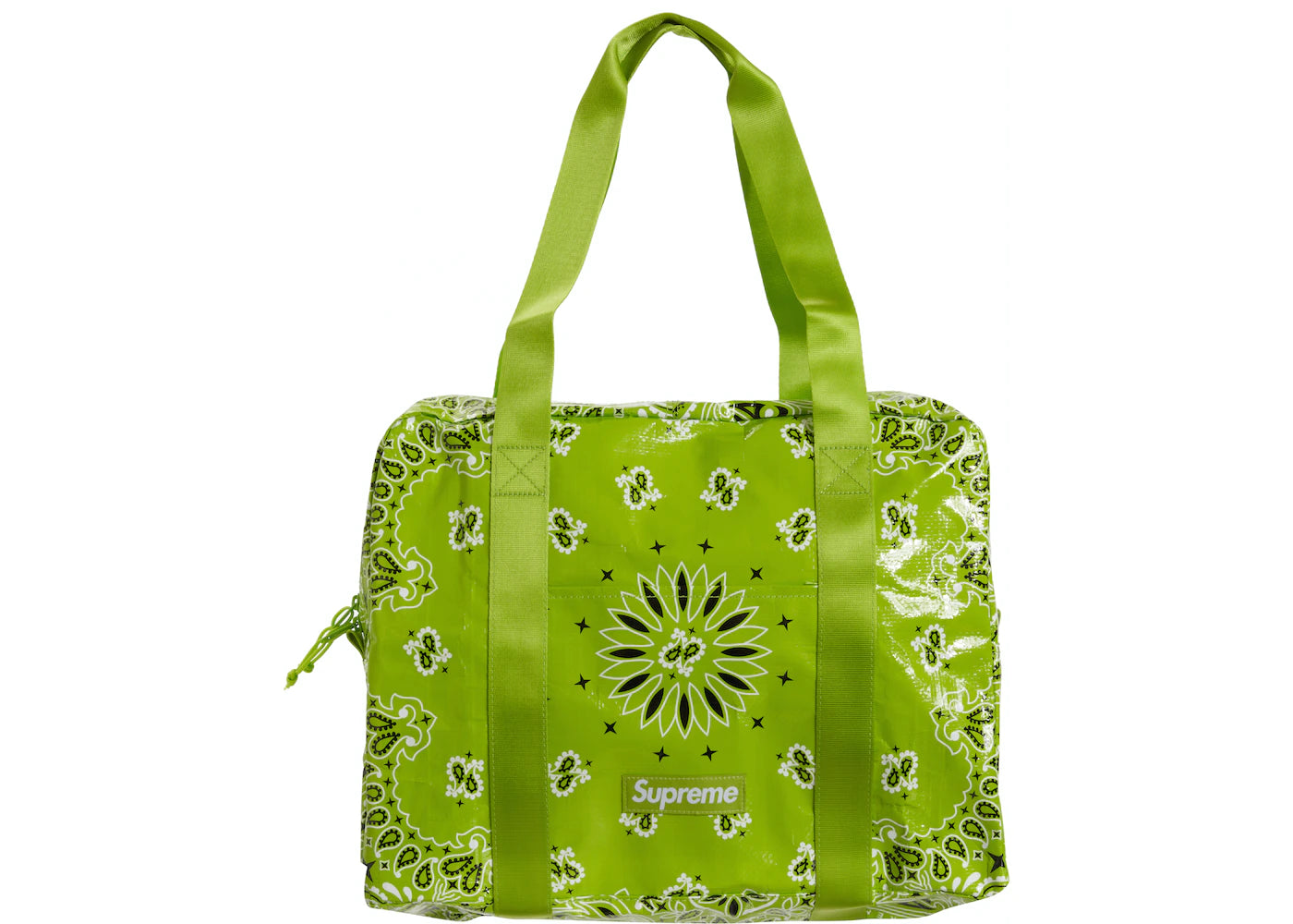 Supreme Bandana Tarp Small Duffle Bag Bright Green – Mood Toronto