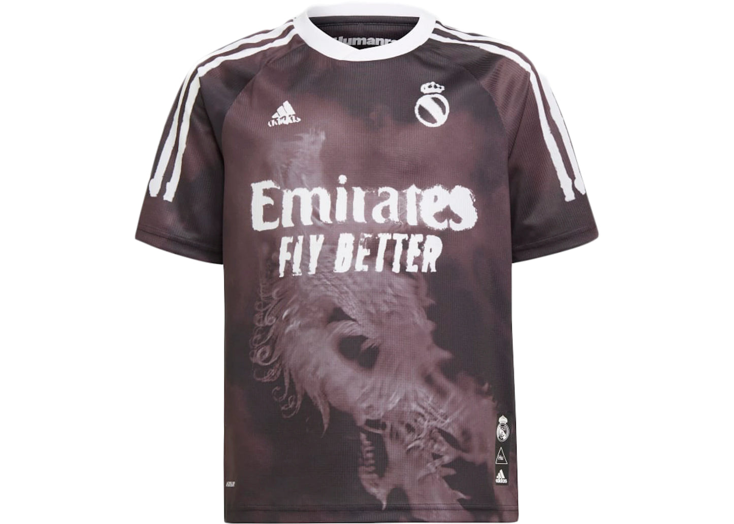 adidas Real Madrid Human Race Jersey Black/White