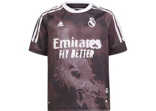 adidas Real Madrid Human Race Jersey Black/White