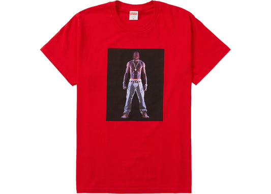 Supreme Tupac Hologram Tee Red