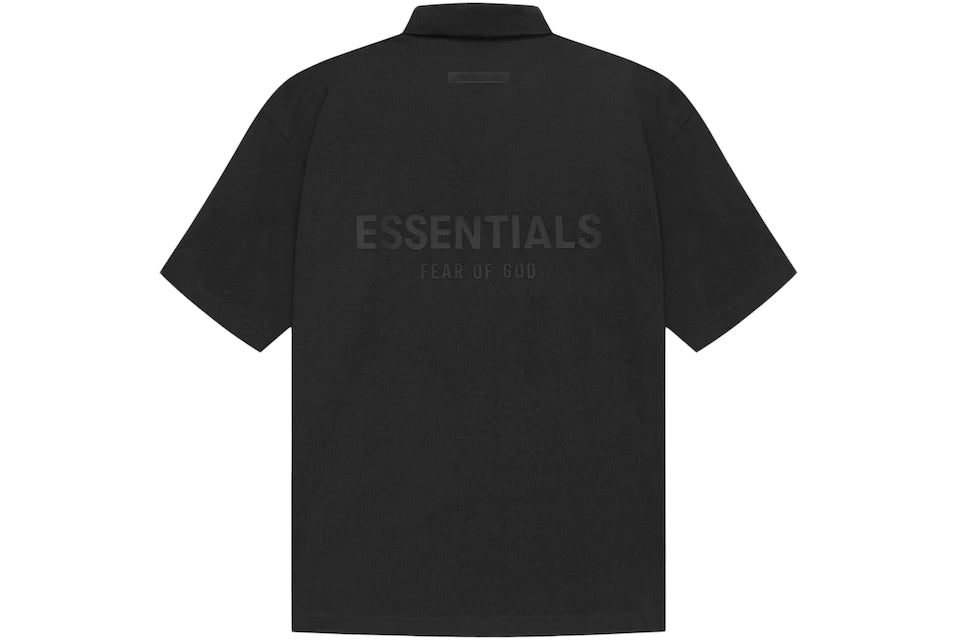 Fear of God Essentials Polo Black/Stretch Limo
