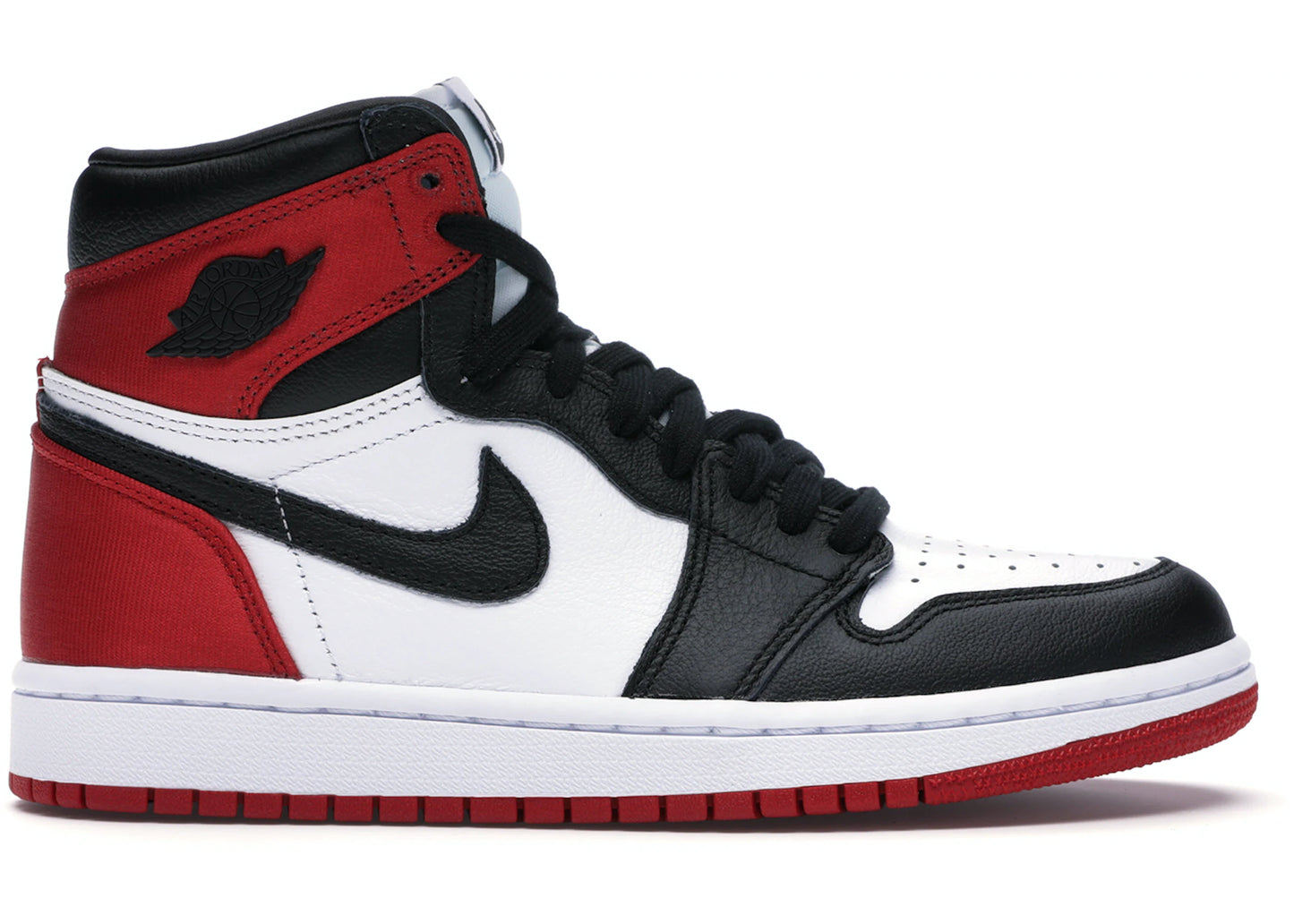 Women's Jordan 1 Retro High Satin Black Toe