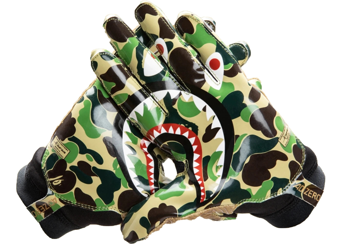 BAPE x Adidas Adizero 8.0 Gloves Green