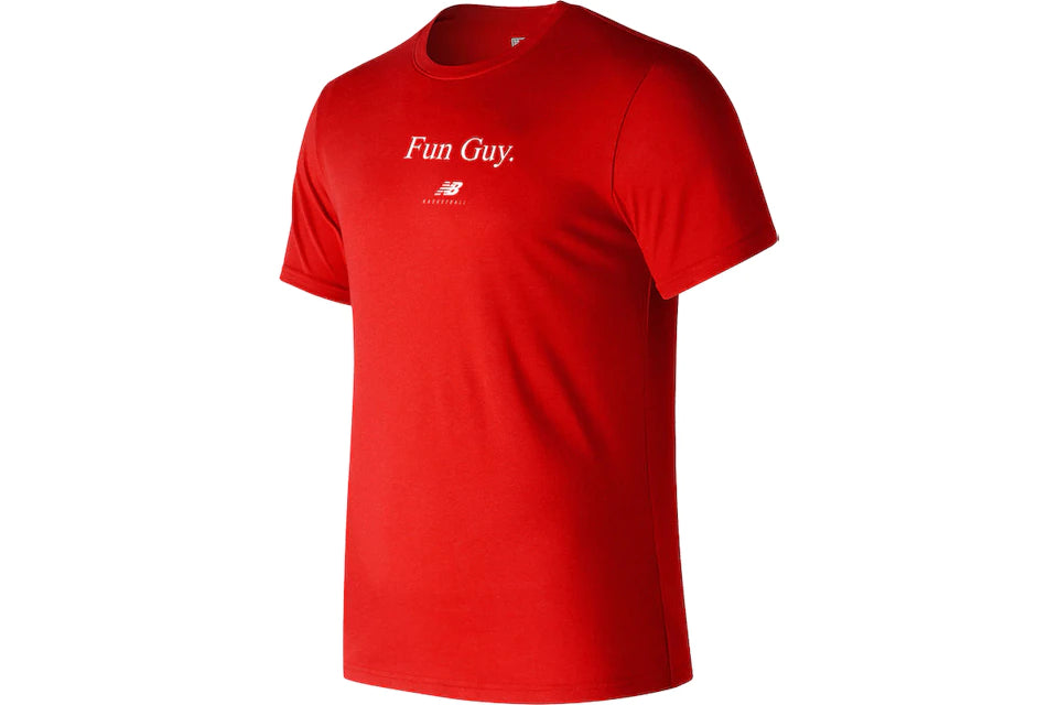 New Balance Kawhi Leonard Fun Guy Tee Red