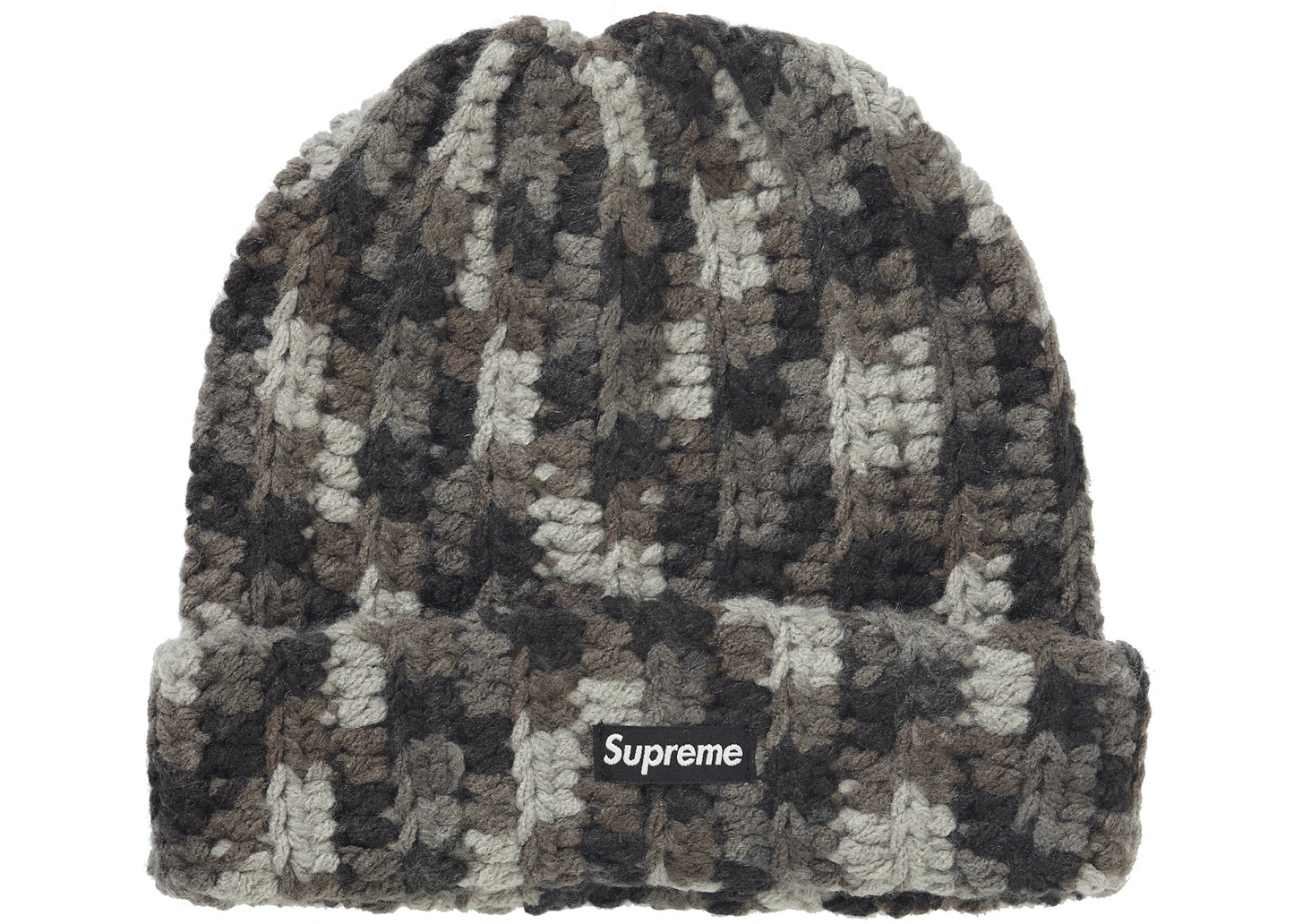 Supreme Crochet Beanie Black #