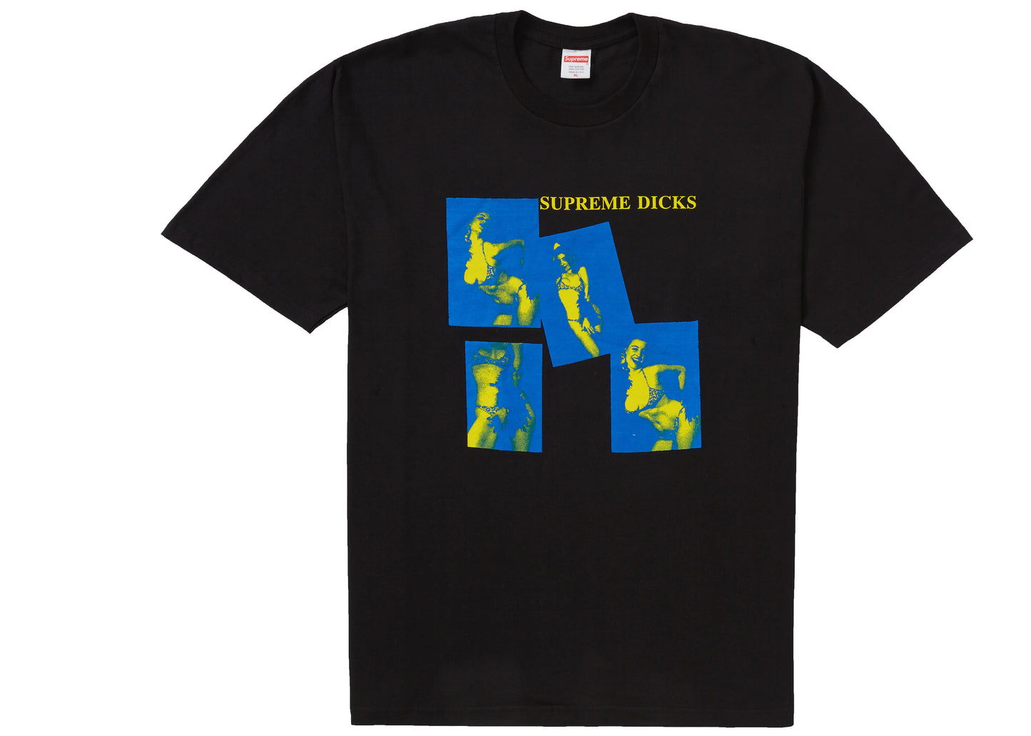 Supreme Dicks Tee Black