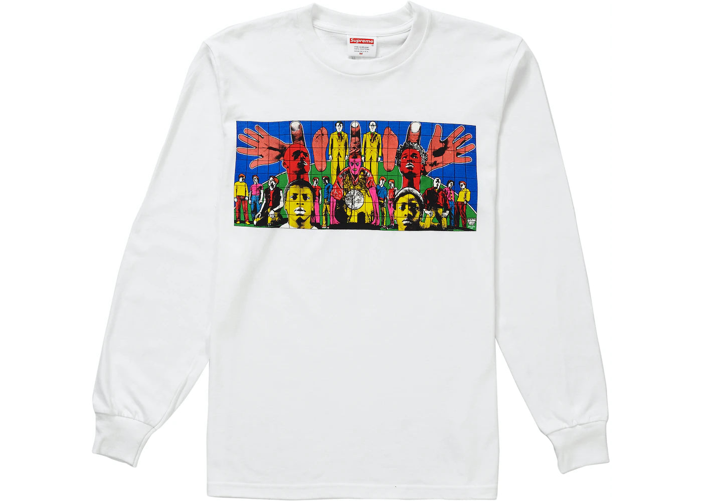 Supreme Gilbert & George DEATH AFTER LIFE L/S Tee White – Mood Toronto