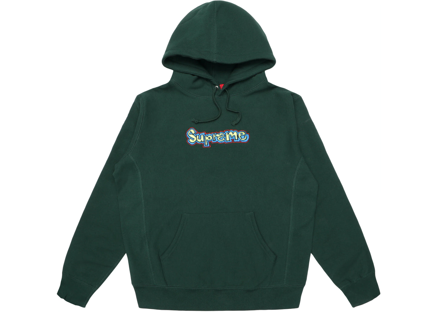 Supreme Gonz Logo Hooded Sweatshirt Dark Green