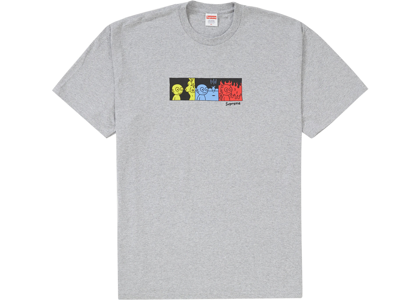 Supreme Life Tee Heather Grey