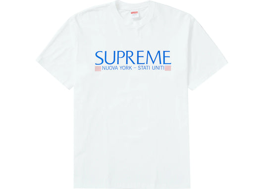 Supreme Nuova York Tee White