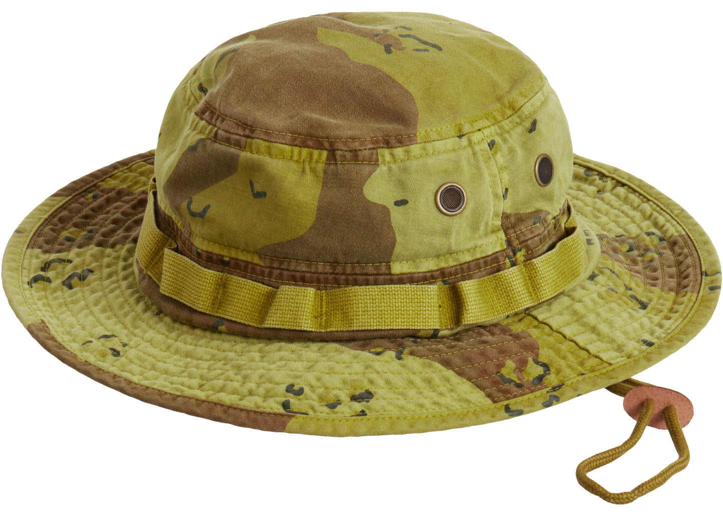 Supreme Overdyed Camo Boonie Green