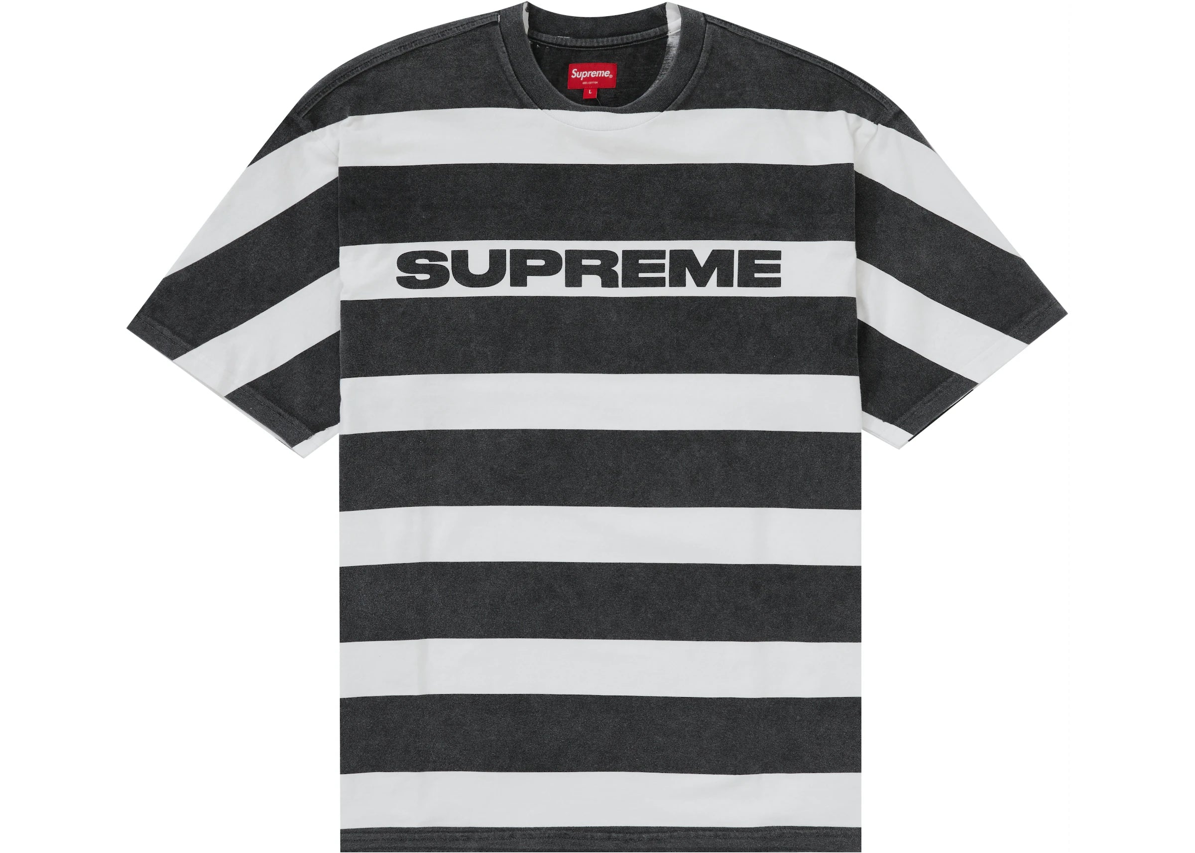 Supreme Printed Stripe S/S Top Black – Mood Toronto