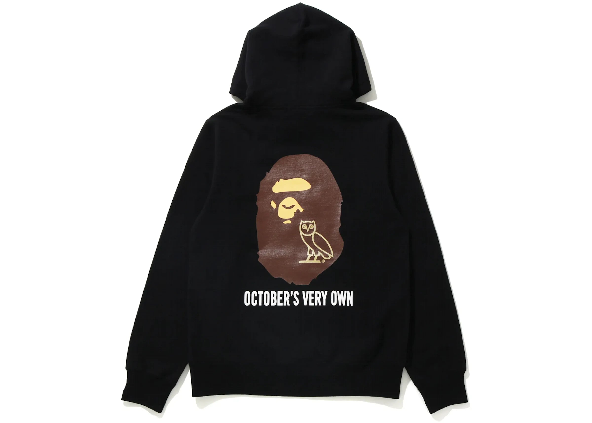 Bape black hoodie shop