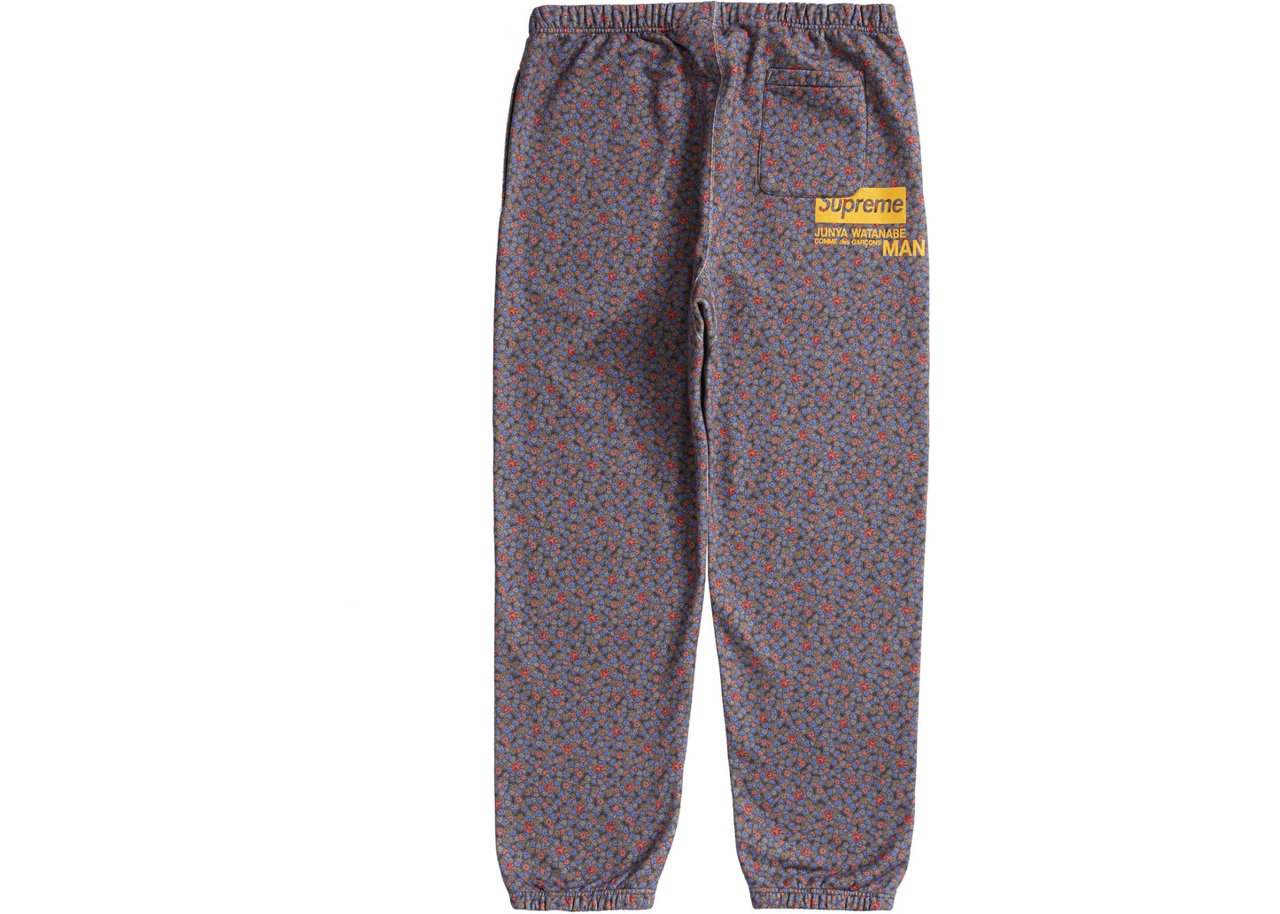 Supreme JUNYA WATANABE CDG MAN Sweatpant Black Flowers