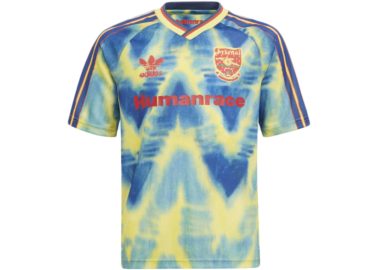 adidas Arsenal Human Race Jersey Eqt Yellow/Collegiate Navy