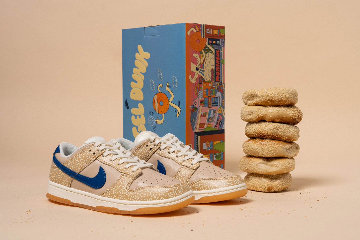Nike Dunk Low Montreal Bagel Sesame (Special Box)