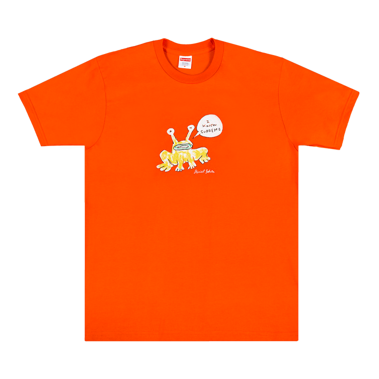 Supreme Daniel Johnston Frog Tee Orange