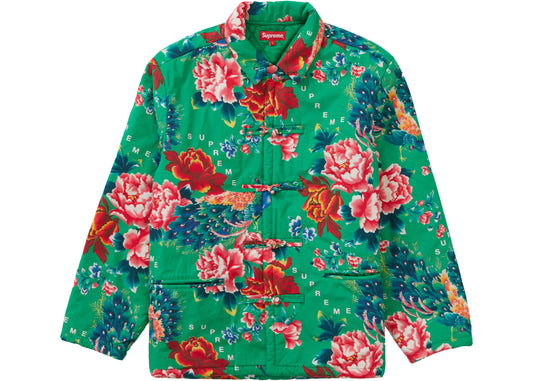 Supreme Peacock Jacket Bright Green