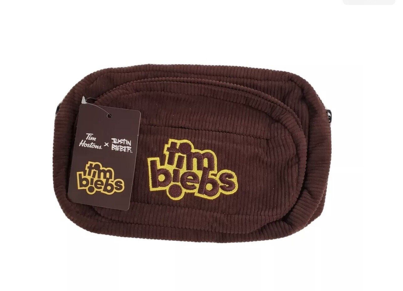 Justin Bieber x Tim Hortons Timbiebs Fanny Pack Brown