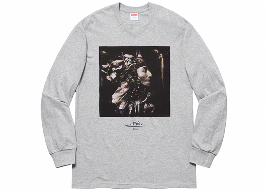 Supreme Joel-Peter Witkin Harvest L/S Tee Heather Grey