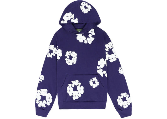 DENIM TEARS THE COTTON WREATH SWEATSHIRT PURPLE FW23