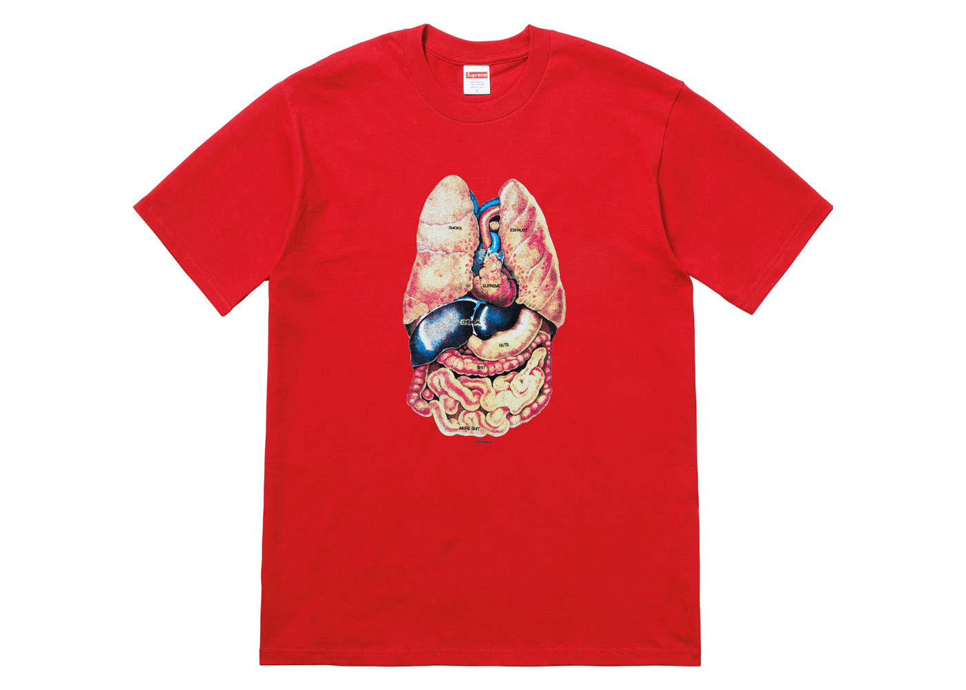 Supreme Guts Tee Red