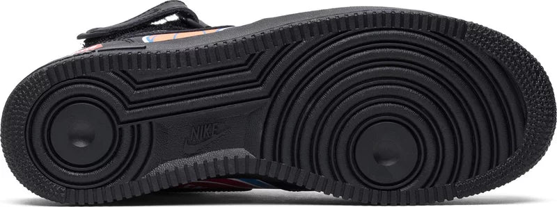 Nike Air Force 1 Mid Supreme NBA Black