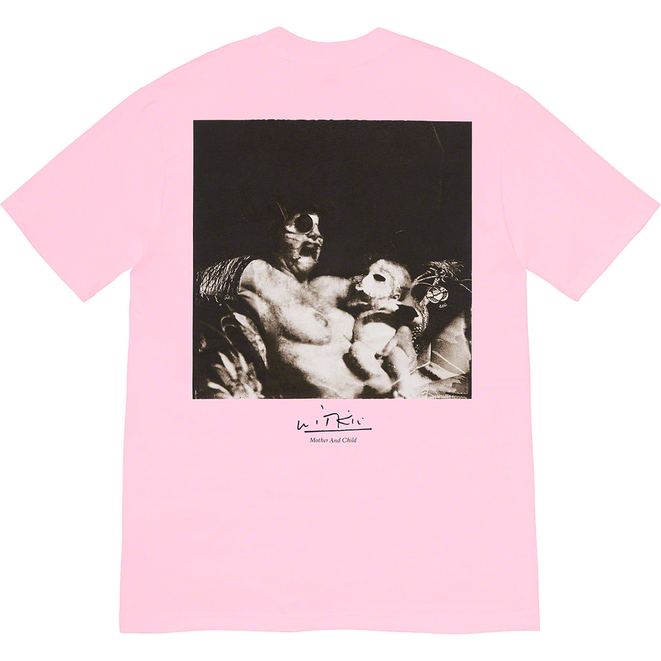 Supreme Joel-Peter Witkin Mother and Child Tee Light Pink