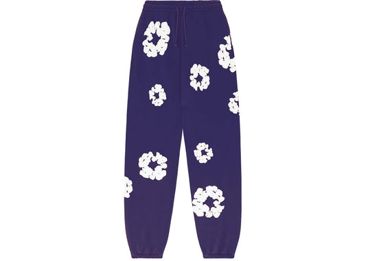 DENIM TEARS THE COTTON WREATH SWEATPANTS PURPLE FW23