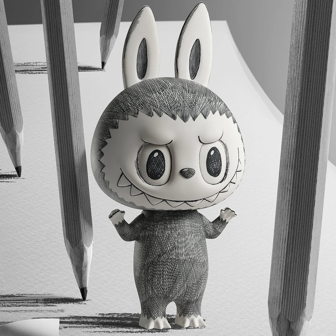 Popmart Mega Labubu 400% Sketch