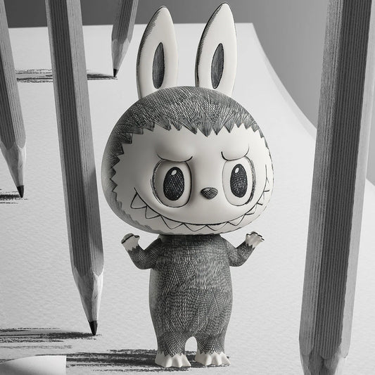 Popmart Mega Labubu 400% Sketch