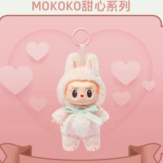 Popmart The Monsters Labubu/Mokoko Close to Sweet Plush Pendant