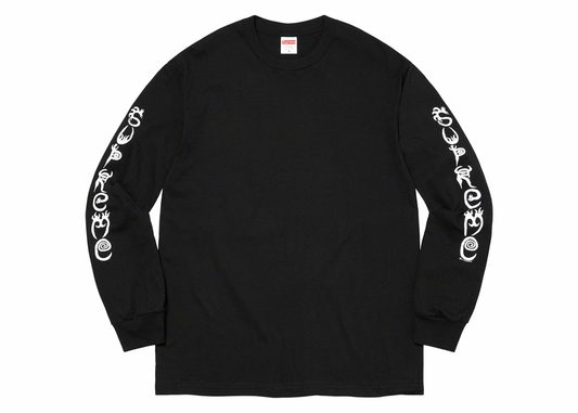 Supreme Clayton Patterson L/S Tee Black