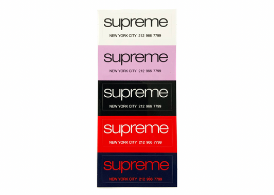 Supreme Shop Sticker SS20