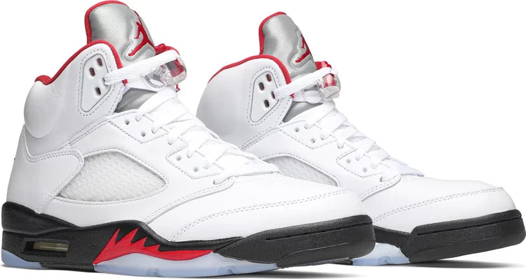 Jordan 5 Retro Fire Red Silver Tongue 2020