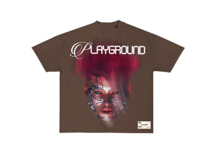 PLAY GROUND Scarface Brown T-Shirt