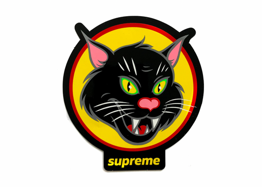 Supreme Black Cat Sticker SS20