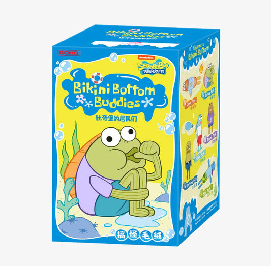 Pop Mart x SpongeBob Bikini Bottom Buddies Whimsical Plush Series blind box