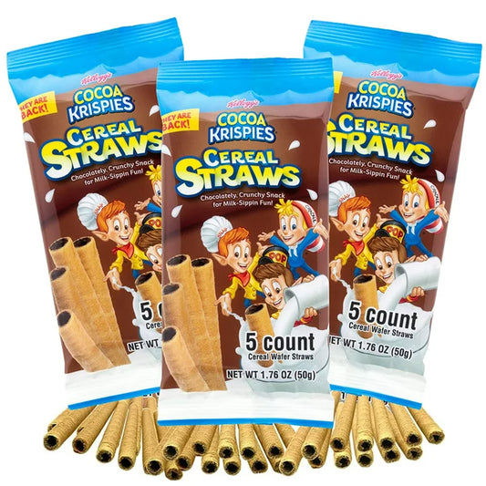 Cocoa Krispies Cereal Straws