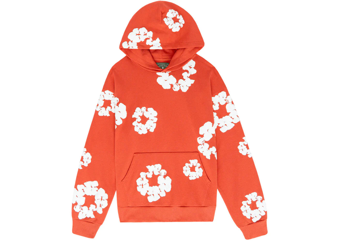 DENIM TEARS THE COTTON WREATH SWEATSHIRT ORANGE FW23