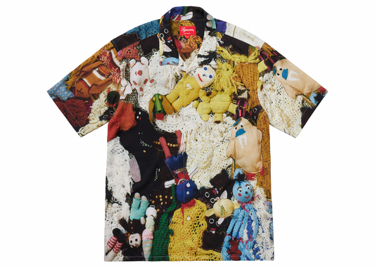 Supreme Mike Kelley More Love Hours Than Can Ever Be Repaid Rayon Shirt Multicolor