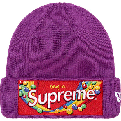 Supreme Skittles New Era Beanie Purple