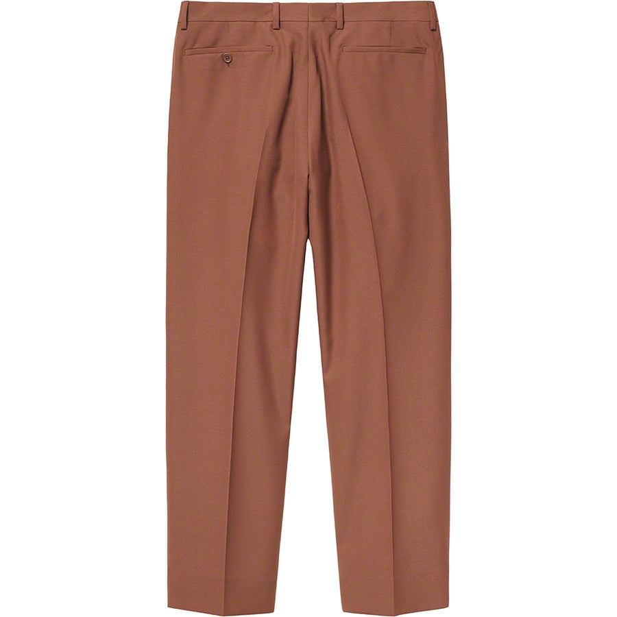 Supreme Pleated Trouser Brown