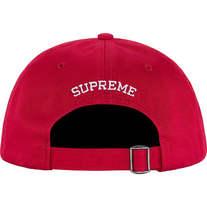 Supreme Shell Patch 6-Panel Red